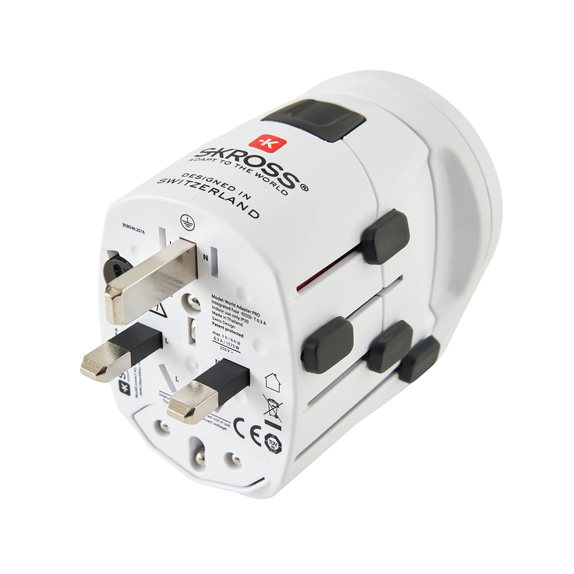 Grounded adapter view 2